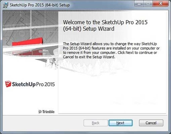 Tải SketchUp 2015 miễn phí - Hướng dẫn cài đặt chi tiết